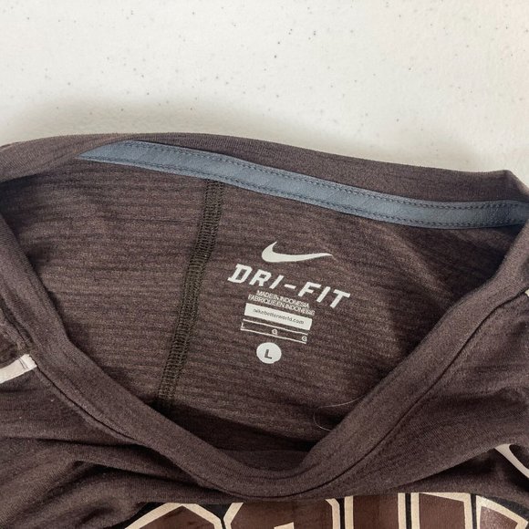 Nike Brown Bears Basketball Sphere Dry Shooting Shirt NCAA Ivy League Co… - Picture 6 of 6